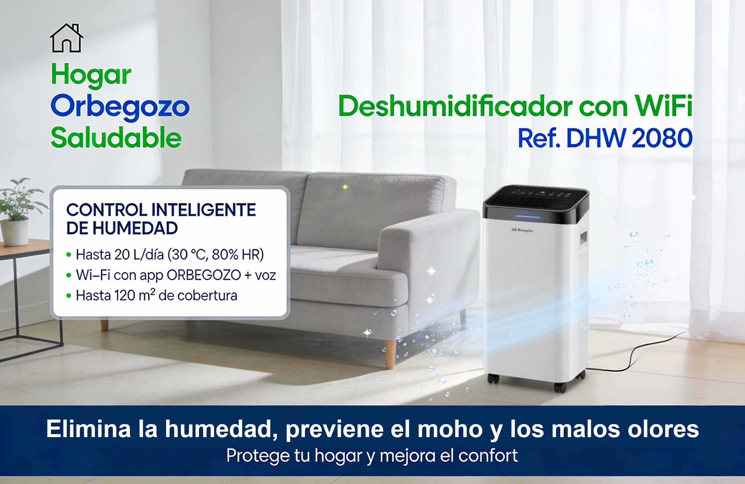 DESHUMIDIFICADOR DHW2080